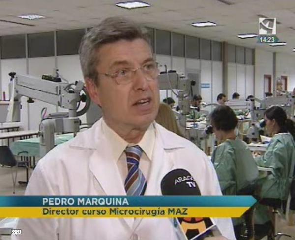 Entrevista en Curso Microcirugía en la MAZ 2008