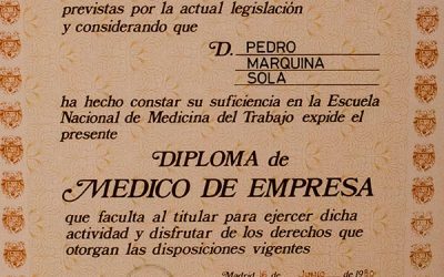 Diploma de Médico de Empresa